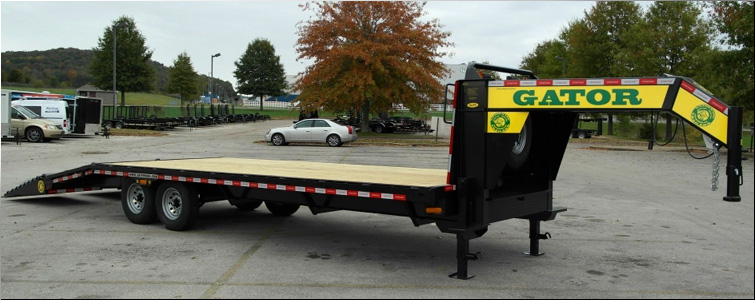 Gooseneck flat bed trailer for sale14k  Cuyahoga County, Ohio